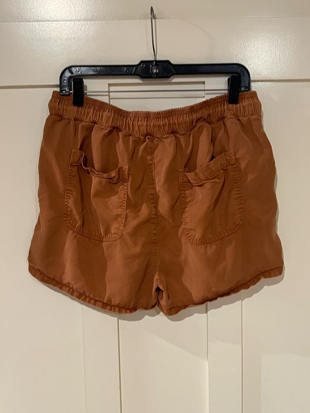 Quince Terracotta Vintage Wash Utility Shorts Women's Size Large - Picture 5 of 14